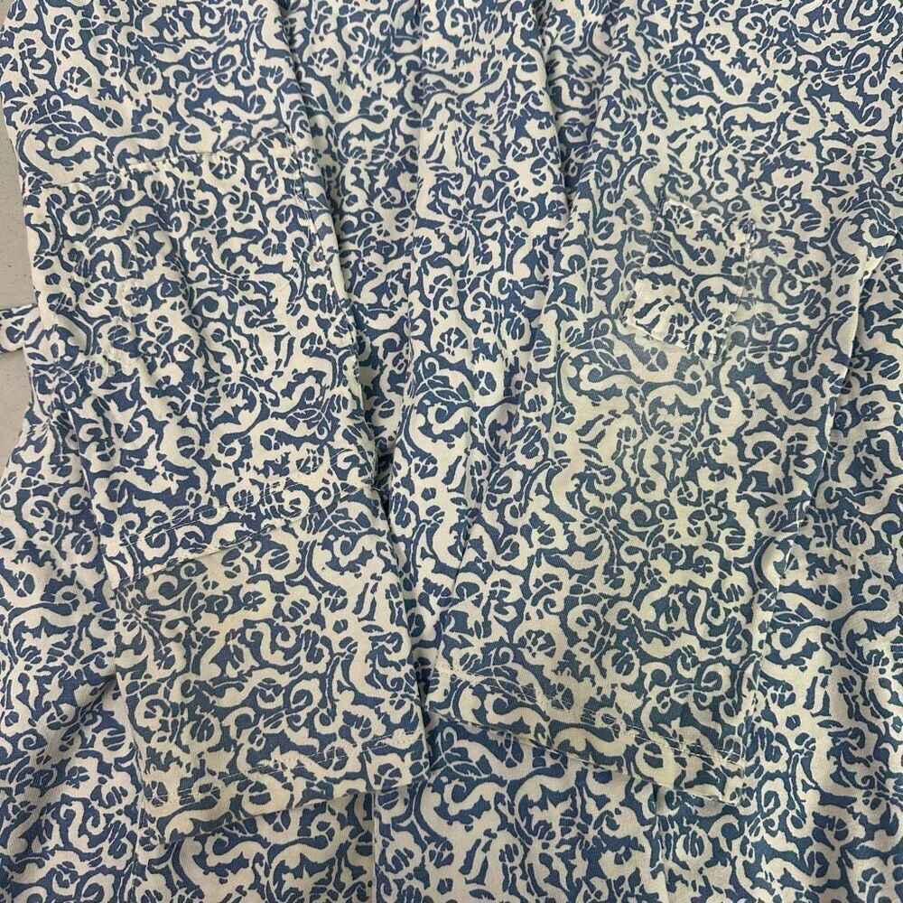 Peruvian Connection Medium Belted Robe Mended - Picture 7 of 8